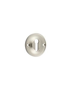 Burlington 40mm Satin Nickel STD Keyway Escutcheon | BUR121SN
