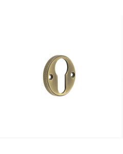 Burlington Antique Brass 40mm Westbourne Euro Escutcheon | BUR181AB