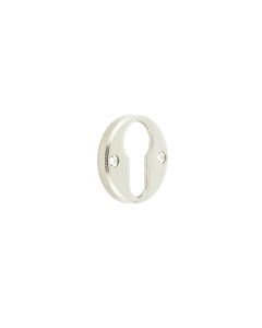 Burlington Polished Nickel 40mm Westbourne Euro Escutcheon | BUR181PN