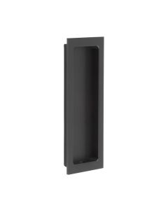 Burlington 150x55mm Matt Black Rectangular Flush Handle | BUR225MB