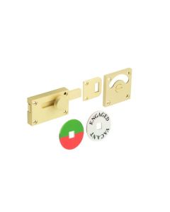 Burlington Satin Brass Indicator Bolt | BUR2552SB