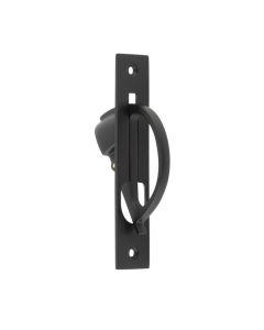 Burlington 130x25mm Matt Black Flush Edge Handle | BUR280MB