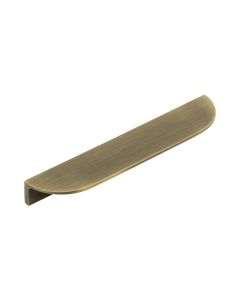 Burlington 200mm Antique Brass Half Moon Edge Pull Handle | BUR611AB