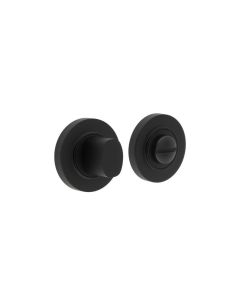 Burlington Matt Black Bathroom Turn & Release | BUR81MB