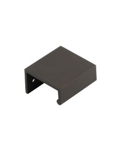 Burlington 50mm Dark Bronze Angled Edge Pull Handle | BUR910DB