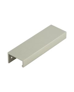 Burlington 150mm Satin Nickel Angled Edge Pull Handle | BUR911SN