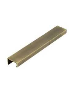 Burlington 300mm Antique Brass Angled Edge Pull Handle | BUR912AB