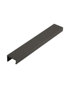 Burlington 300mm Dark Bronze Angled Edge Pull Handle | BUR912DB