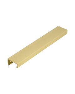 Burlington 300mm Satin Brass Angled Edge Pull Handle | BUR912SB