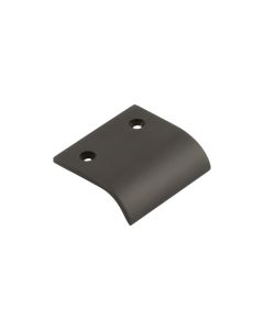Burlington 50mm Dark Bronze Curved Edge Pull | BUR920DB