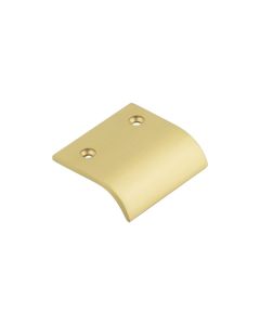 Burlington 50mm Satin Brass Curved Edge Pull | BUR920SB