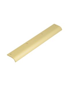 Burlington 300mm Satin Brass Curved Edge Pull | BUR922SB