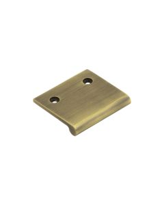 Burlington 50mm Antique Brass Flat Edge Pull | BUR930AB