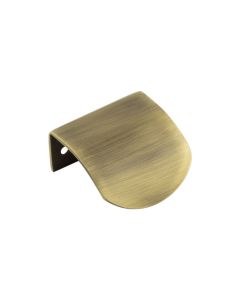 Burlington 50mm Antique Brass Arched Edge Pull | BUR940AB