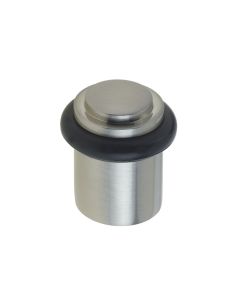 Burlington Satin Nickel Stepped Floor Mounted Door Stop | BUR962SN