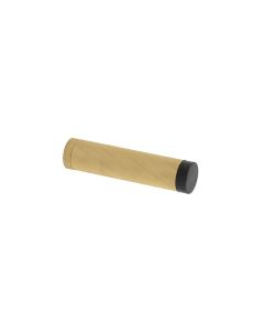 Burlington Satin Brass Knurled Skirting Door Stop | BUR968SB