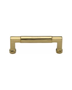 Heritage Brass Polished Brass Bauhaus Cabinet Pull Handle 101mm