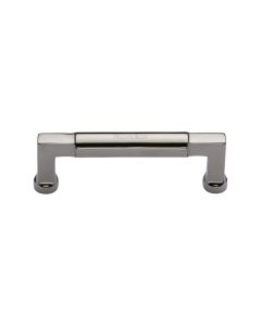 Heritage Brass Polished Nickel Finish Bauhaus Cabinet Pull Handle 101mm