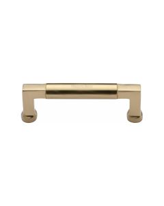 Heritage Brass Satin Brass Bauhaus Cabinet Pull Handle 101mm