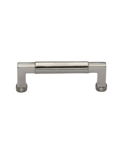 Heritage Brass Satin Nickel Bauhaus Cabinet Pull Handle 101mm