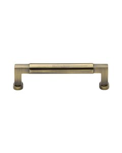 Heritage Brass Antique Brass Bauhaus Cabinet Pull Handle 128mm