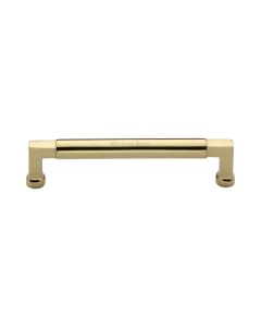 Heritage Brass Polished Brass Bauhaus Cabinet Pull Handle 152mm