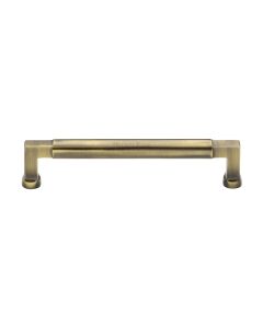 Heritage Brass Antique Brass Bauhaus Cabinet Pull Handle 160mm