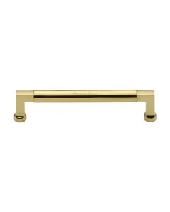 Heritage Brass Polished Brass Bauhaus Cabinet Pull Handle 160mm