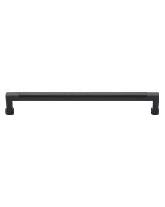 Heritage Brass Matt Black Bauhaus Cabinet Pull Handle 254mm