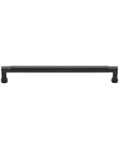 Heritage Brass Matt Black Bauhaus Cabinet Pull Handle 320mm