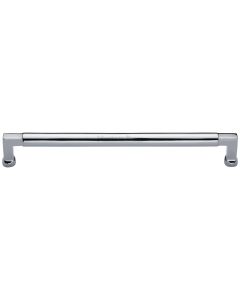 Heritage Brass Polished Chrome Bauhaus Cabinet Pull Handle 320mm