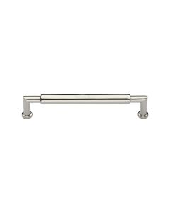 Heritage Brass Polished Nickel Finish Bauhaus Round Cabinet Pull Handle 101mm