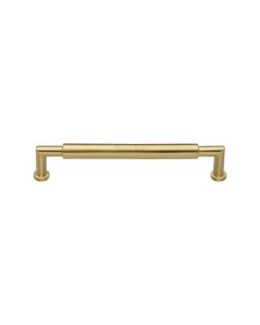 Heritage Brass Satin Brass Bauhaus Round Cabinet Pull Handle 101mm