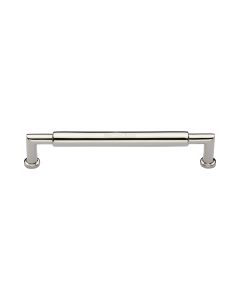 Heritage Brass Polished Nickel Finish Bauhaus Round Cabinet Pull Handle 152mm