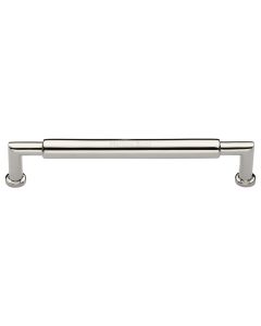 Heritage Brass Polished Nickel Finish Bauhaus Round Cabinet Pull Handle 254mm