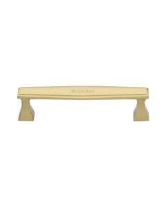 Heritage Brass Satin Brass Deco Cabinet Pull Handle 128mm