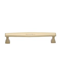 Heritage Brass Satin Brass Deco Cabinet Pull Handle 160mm