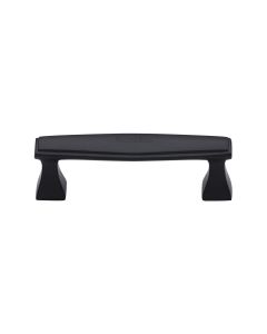 Heritage Brass Matt Black Deco Cabinet Pull Handle 96mm