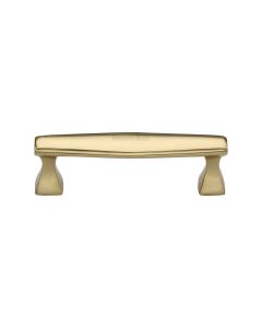 Heritage Brass Polished Brass Deco Cabinet Pull Handle 96mm