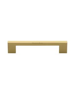 Heritage Brass Satin Brass Metro Cabinet Pull Handle 128mm