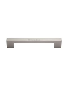 Heritage Brass Satin Nickel Metro Cabinet Pull Handle 160mm