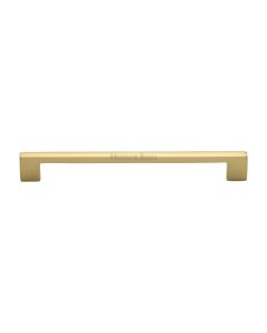 Heritage Brass Polished Brass Metro Cabinet Pull Handle 192mm