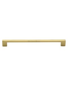 Heritage Brass Polished Brass Metro Cabinet Pull Handle 254mm