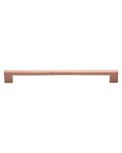 Heritage Brass Satin Rose Gold Metro Cabinet Pull Handle 254mm
