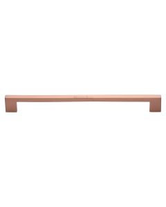 Heritage Brass Satin Rose Gold Metro Cabinet Pull Handle 256mm