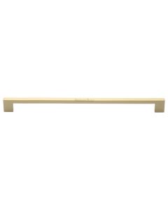 Heritage Brass Satin Brass Metro Cabinet Pull Handle 320mm