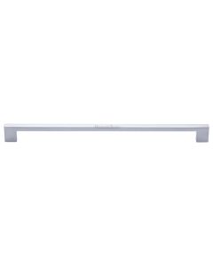 Heritage Brass Satin Chrome Metro Cabinet Pull Handle 320mm