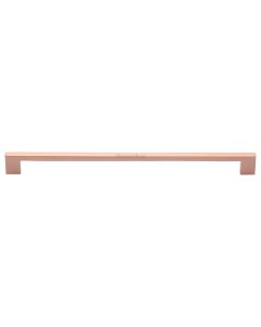 Heritage Brass Satin Rose Gold Metro Cabinet Pull Handle 320mm