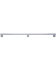 Heritage Brass Satin Chrome Metro Cabinet Pull Handle 480mm