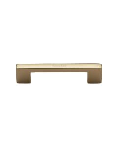 Heritage Brass Polished Brass Metro Cabinet Pull Handle 96mm